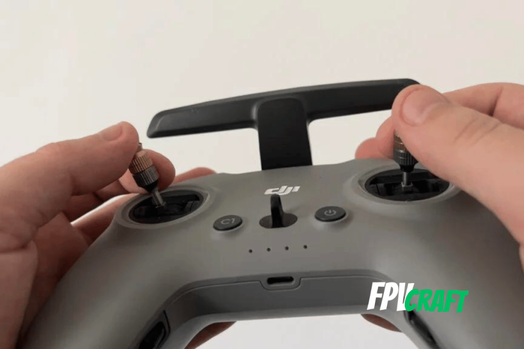 controlling the DJI FPV RC 2 hybrid mode