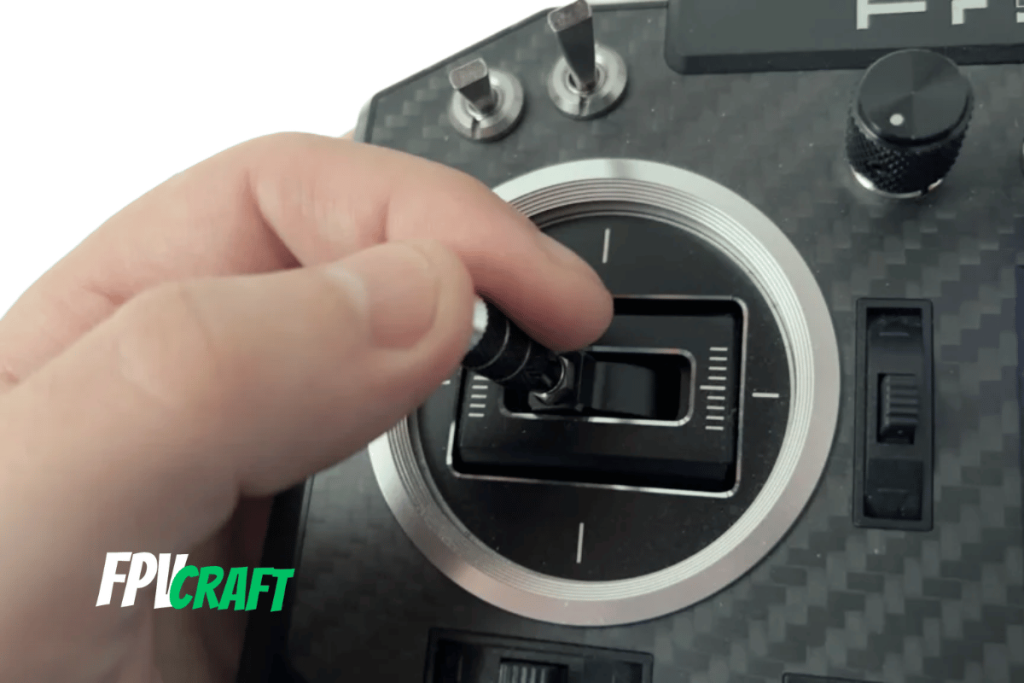 hybrid on FPV remote controller sticks