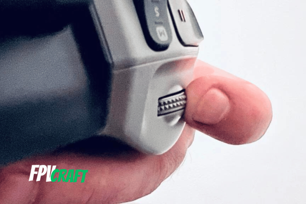 adjusting the DJI Avata camera angle with the DJI FPV RC 2