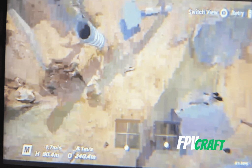 dji virtual flight pixelated