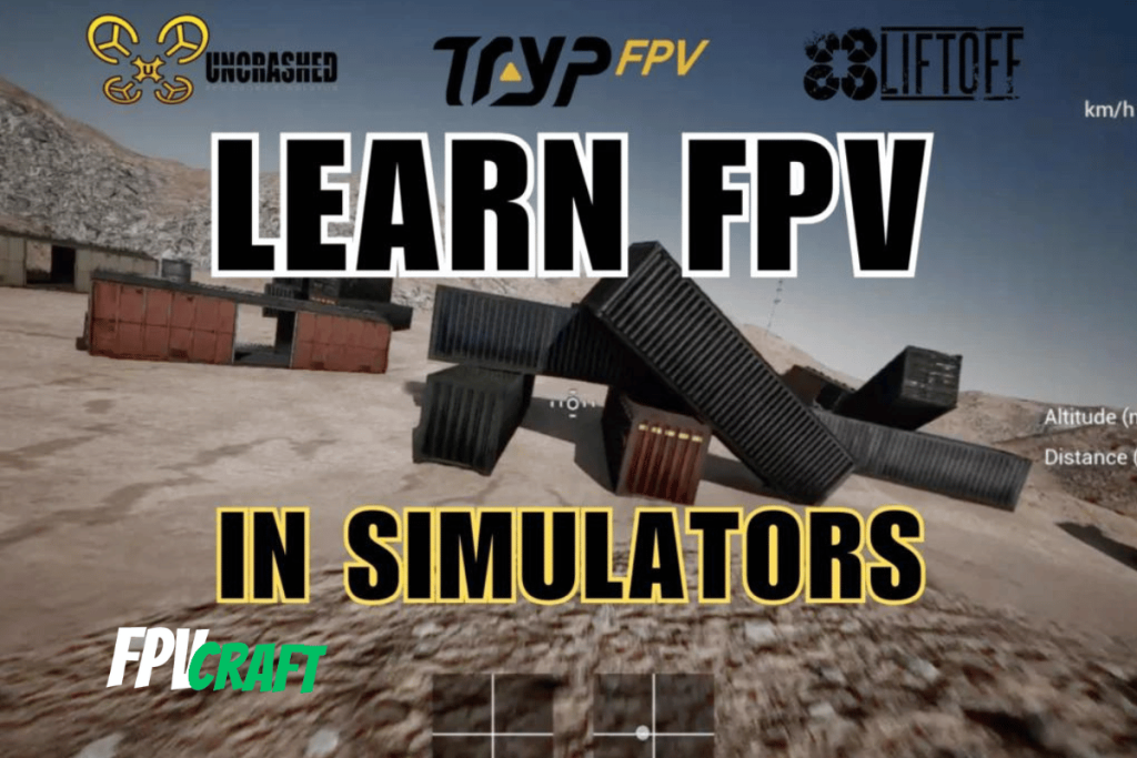 visual representation of learning fpv in simulators