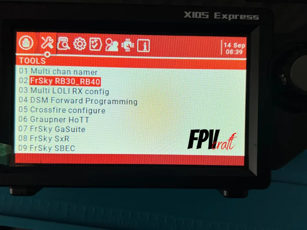 features of a custom large fpv radio transmitter