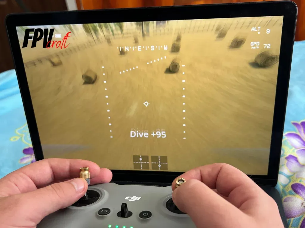 diving in liftoff and recovery