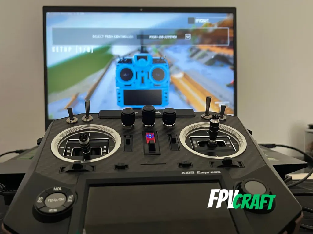 frsky horus x10s with erea drone