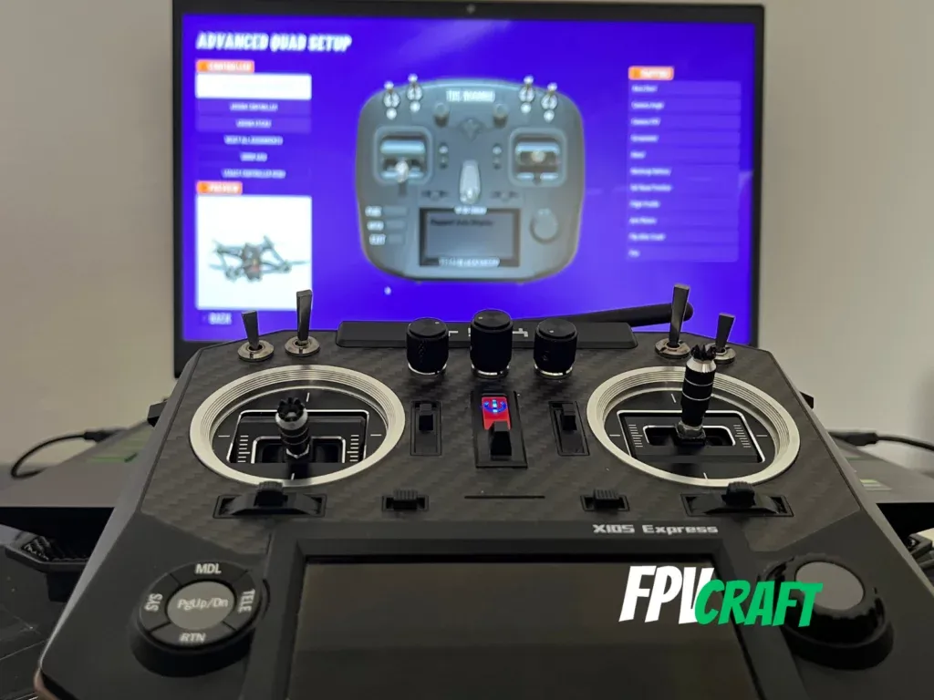 Frsky x10s with velocidrone