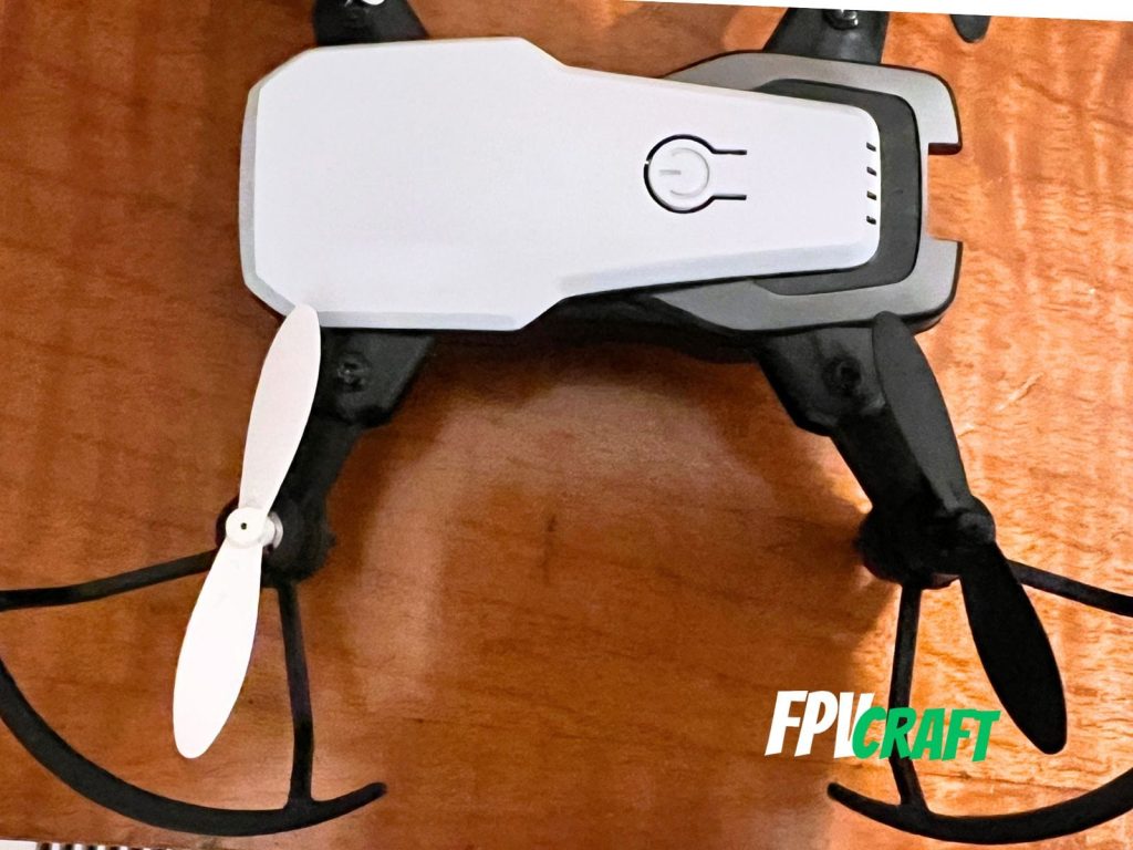 cheap mini drone close up image on table